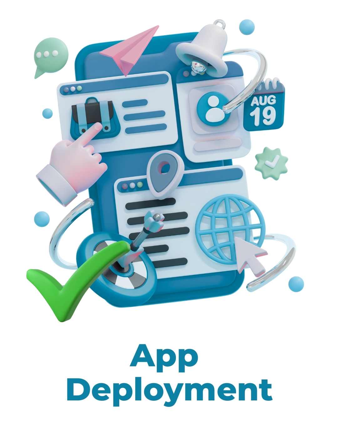 App deployment services for Google Play and Apple App Store from Lucknow